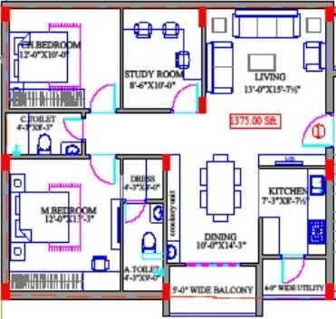 Ideal Nest in Narsingi, Hyderabad Price, Location Map, Floor