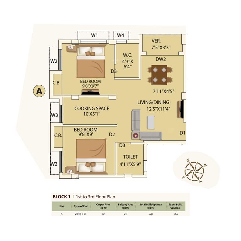  tolly court Floor Plan Floor Plan