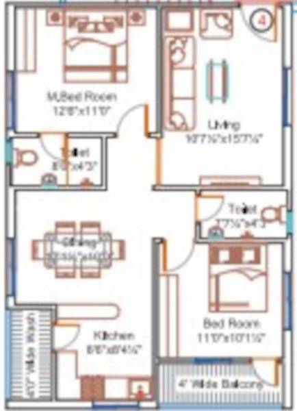  sree-hemadurga-lakshmi-soudham Floor Plan Floor Plan