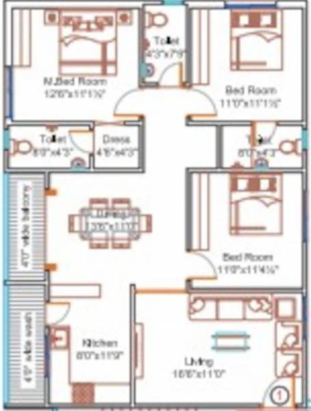  sree-hemadurga-lakshmi-soudham Floor Plan Floor Plan