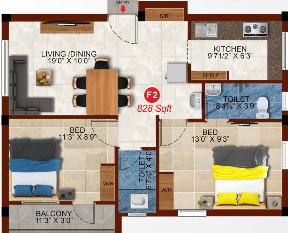  gold Floor Plan Floor Plan