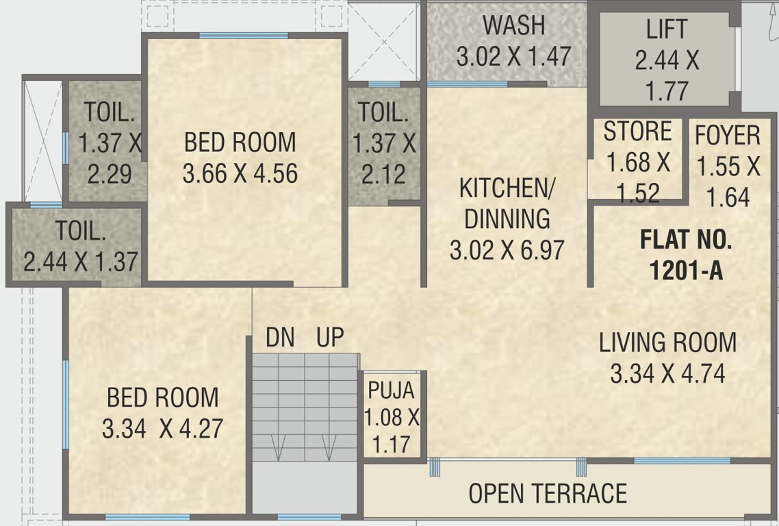  om orison Floor Plan Lower Level Penthouse Plan