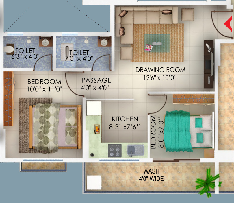 heights wing b Floor Plan Floor Plan