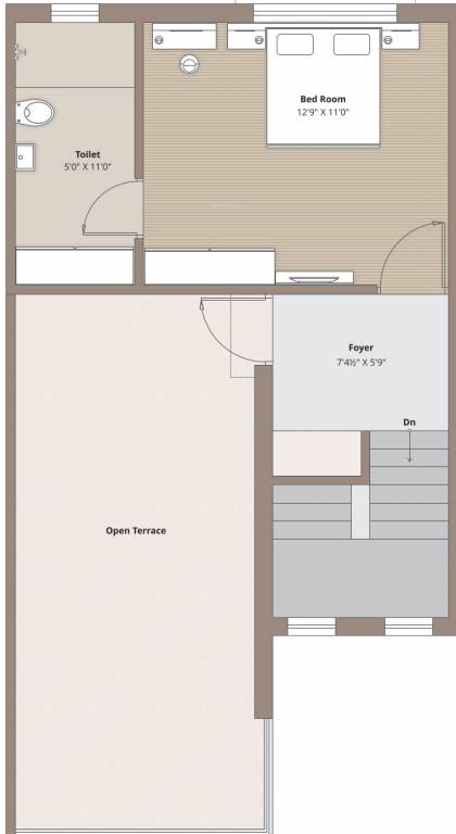  vatrika villa Floor Plan Second Floor Plan