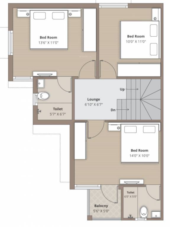  vatrika villa Floor Plan First Floor Plan