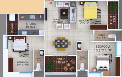  dashabhuja-co-operative-housing-society-soudnya-building Floor Plan Floor Plan