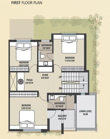 aura Floor Plan First Floor Plan
