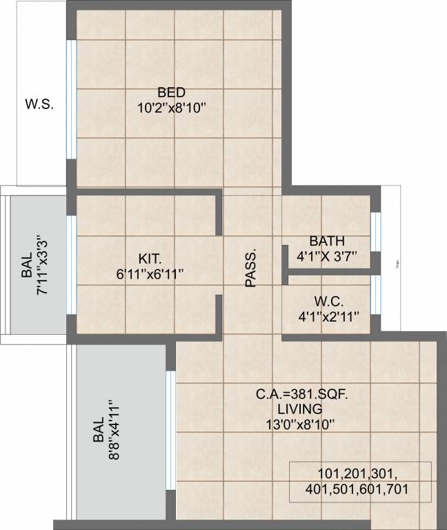 eternia space phase ii Floor Plan Floor Plan