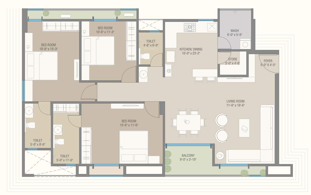  skyrise Floor Plan Floor Plan