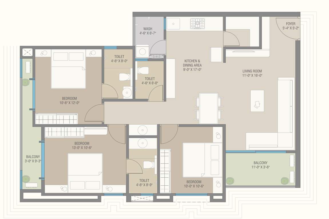  skyrise Floor Plan Floor Plan