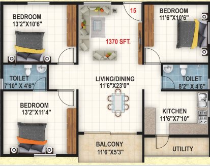 solitaire Floor Plan Floor Plan