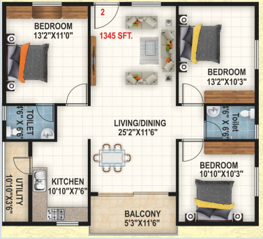 solitaire Floor Plan Floor Plan