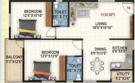 solitaire Floor Plan Floor Plan