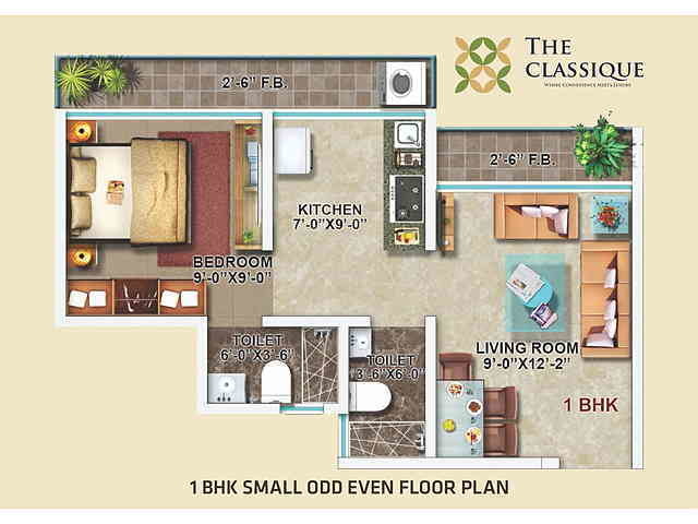  the classique Floor Plan Floor Plan