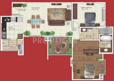 AV Navrang (2BHK+2T (1,035 sq ft) 1035 sq ft)
