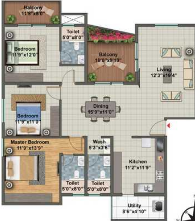  terraces Floor Plan Floor Plan