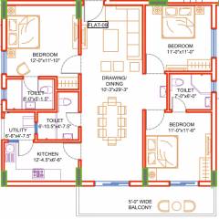 Floor Plan sree-hemadurga-paradise Floor Plan Floor Plan