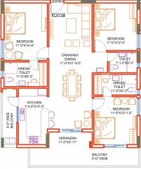 Floor Plan sree-hemadurga-paradise Floor Plan Floor Plan