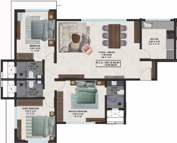  anu-smera-skylight Floor Plan Floor Plan