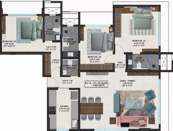  anu-smera-skylight Floor Plan Floor Plan