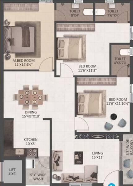 lake-front Floor Plan Floor Plan