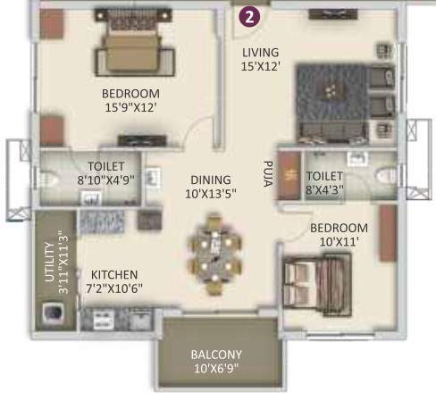  towers Floor Plan Floor Plan