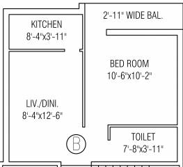  shivalik-apartment Floor Plan Floor Plan