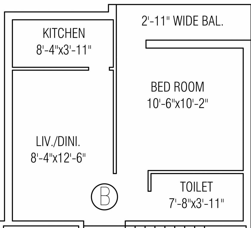  shivalik apartment Floor Plan Floor Plan