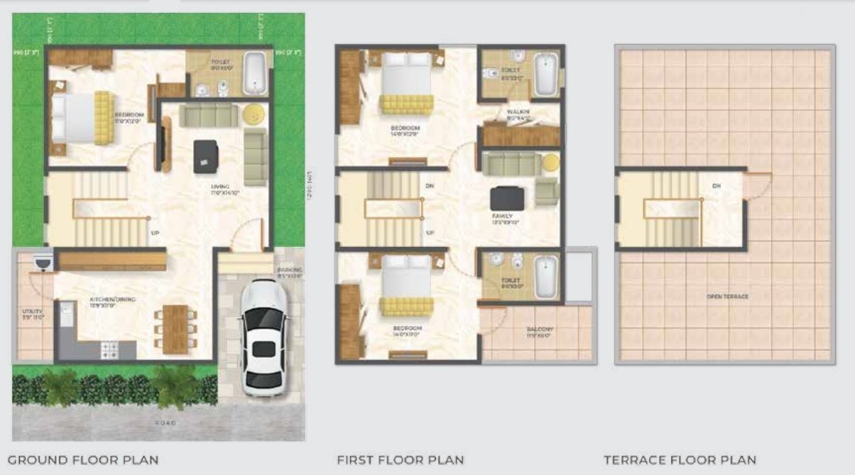  oak ville Floor Plan Floor Plan
