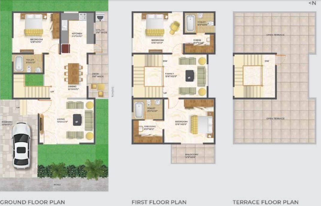  oak ville Floor Plan Floor Plan