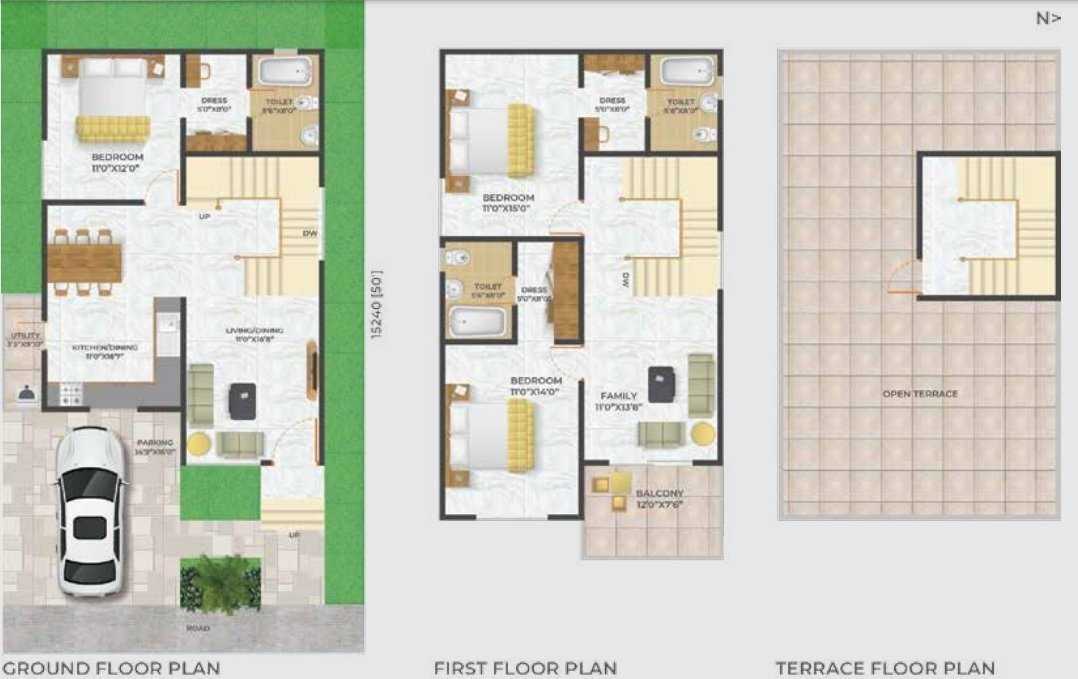  oak ville Floor Plan Floor Plan