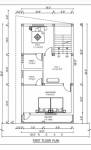 First Floor Plan  duplex-illam Floor Plan First Floor Plan