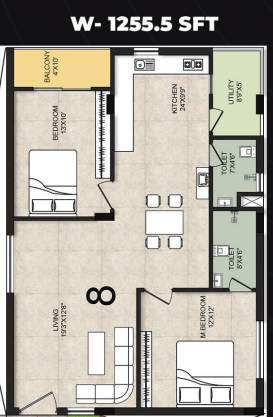  cozy essence elite Floor Plan Floor Plan