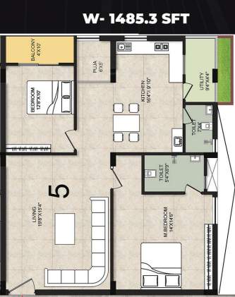  cozy essence elite Floor Plan Floor Plan