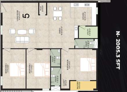  cozy essence elite Floor Plan Floor Plan
