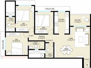  majestic-towers-phase-i Floor Plan Floor Plan
