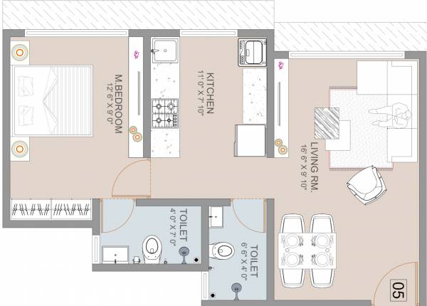  rise Floor Plan Floor Plan