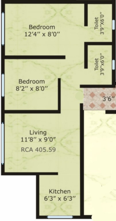  sai nakshatra trrident Floor Plan Floor Plan