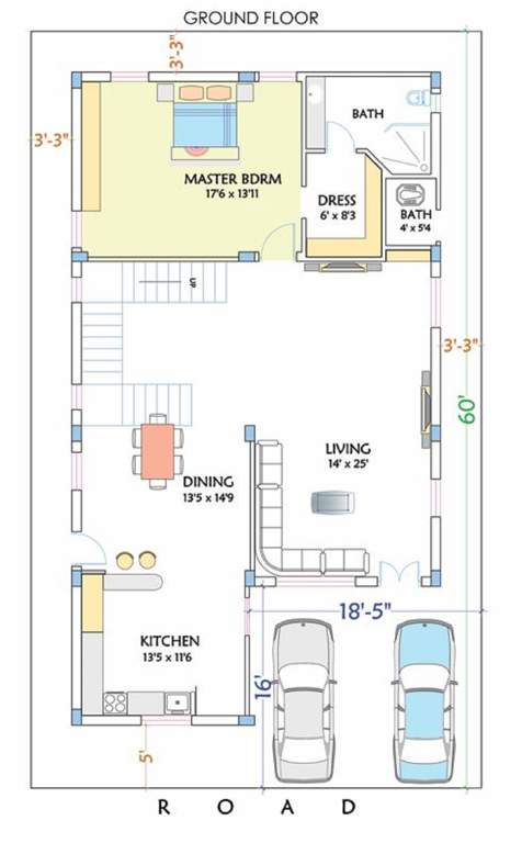  pratapa rudra luxury villas Floor Plan Ground Floor Plan