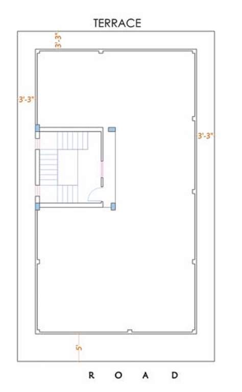  pratapa rudra luxury villas Floor Plan Terrace Floor Plan