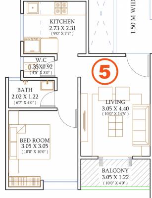  milestone-wing-b Floor Plan Floor Plan