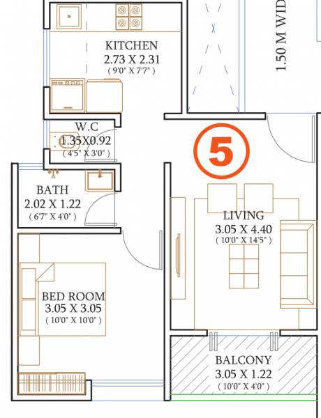  milestone-wing-b Floor Plan Floor Plan