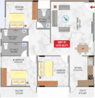  sri-balaji-residency Floor Plan Floor Plan