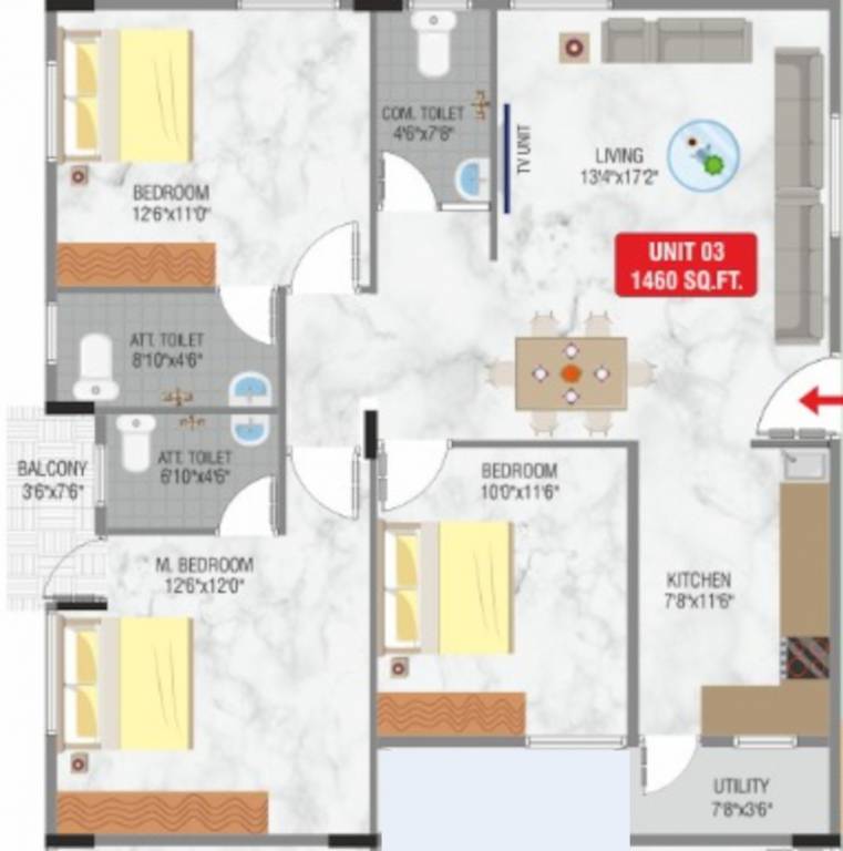  sri balaji residency Floor Plan Floor Plan