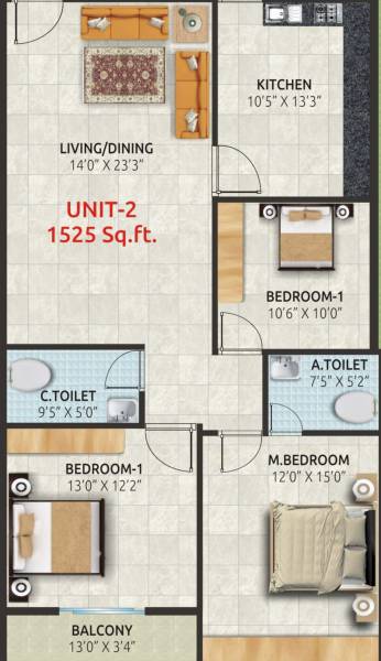  vaishnavi-shivam-enclave Floor Plan Floor Plan