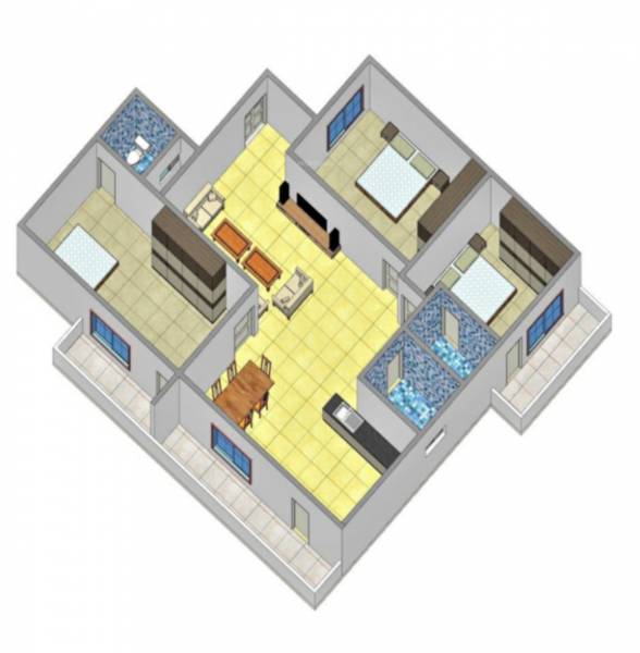  the-elegant-habitat Floor Plan Floor Plan