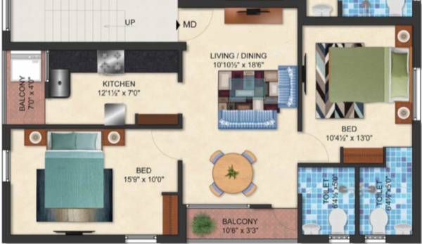  vijaya-anugraha Floor Plan Floor Plan
