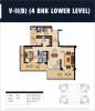  mantraa Floor Plan Lower Level Duplex Plan