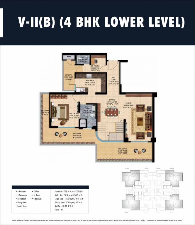 Lower Level Duplex Plan  mantraa Floor Plan Lower Level Duplex Plan