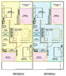  happyville-phase-i Floor Plan Upper Level Duplex Plan